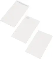 HOUDERCO 6-Hole Planner Refills Inserts Weekly Daily Monthly Planner Paper for Notebook Undated Refills for Planning