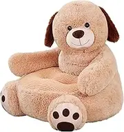 Yajuyi Plush Cartoon Sofa Chair - Perfect for Playrooms and Bedrooms, Dog, as described
