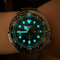 在飛比找蝦皮購物優惠-SEIKO  SBBN031 鮪魚罐頭鋼帶錶