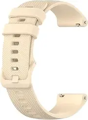 [MGTCAR] Original Watch Band for Garmin Vivoactive 3 Venu 2 SQ Vivoactive 4 4S Forerunner 645 245m Silicone Strap Watchband Accessories