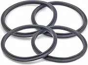 Lyvixora 4-Pack Blender Gasket Seals - Silicone O-Ring Replacement for 600W/900W Series, Durable Juicer Blender Accessories Compatible with NutriBullet
