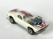 CUSTOM MADE RACE WHITE Mattel Hot Wheels- Rodger Dodger REDLINE