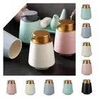 Ceramic Foaming Soap Dispensers Glass Foaming Bottle Bathroom Liquid Bottle Bath