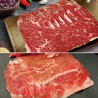 在飛比找momo購物網優惠-【豪鮮牛肉】美國牛肉片任選5包送蒙古火鍋湯底1包(200g±