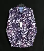 Robert Graham SORRELL Purple $198 XL NEW NWT Classic Fit Fast Ship X-Large