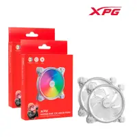 在飛比找momo購物網優惠-【XPG】威剛 HURRICANE 120 ARGB PWM