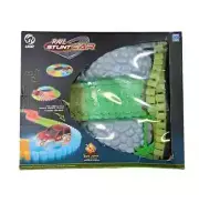 UR 3 LED Lights, Glow In The Dark Rail Stunt Car & Track Set
