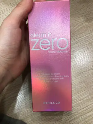 Banila co ! Clean it !Zero 智孝代言品牌 洗面乳