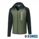 【K-SWISS】連帽運動外套 PF Raglan Jacket-男-橄欖綠/黑(107255-347)