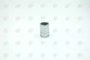 SK Hand Tools 40318 1/2" Dr. 18mm 12pt Standard Metric Chrome Socket