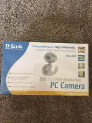 D-Link PC Web Camera USB 1.1 High Resolution DSB-C310 Audio Microphone Snapshot