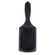 Paddle Hair Brush Detangling Smooths Anti0Frizz Detangles 24cm x 8cm - Black