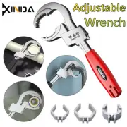 Wrench Repair Tool Bathroom Universal Multifunction Spanner Adjustable Open End
