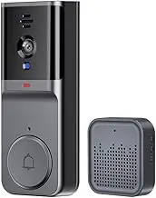 Wireless Doorbell Camera, ligent Video Doorbell with Infrared Light, Real-time Viewing On The APP, Remote Wake-up and Remote Intercom