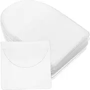 GARIOUANS 50pcs Clear Coin Storage Bags Protective Pouch for Collectors for Commemorative Coins Souvenirs and Money Collection Transparent PVC Holders