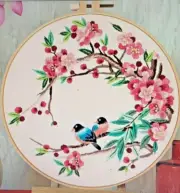 Beginners Embroidery Complete Kit Birds, Flowers