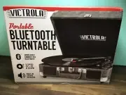 Victrola Portable Bluetooth Turntable Model VSC-550BT Black New in Box