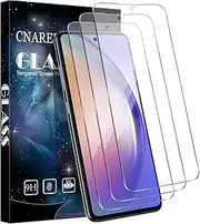 [Cnarery] Screen Protector for Samsung Galaxy A54, [3 Pack]Premium Tempered Glass For Samsung A54, Anti-Scratch, High Transparency, Anti-fingerprint, Bubble-Free, Dust-Free