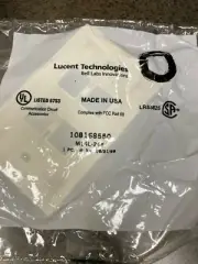 Lucent Technologies M14L-246 4 port faceplate Ivory 108168550