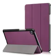 Tri Fold Case Cover For 8.4 Inch Huawei Mediapad M6 Tablet PURPLE COLOR