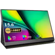 UPERFECT 15.6 inch Type-C HDMI compatible 1920x1080 Portable Monitor for Laptop