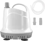 Submersible Water Pump, Small Pond Pump, Pond Water Circulation, Quiet and Efficient, Versatile Circulation, 8.3x7x9cm for Both Indoor and Outdoor Use, Aquariums, Turtle Baths