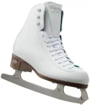 Riedell Emerald Model 19 size 10.5 Youth Beginner Ice Skate white
