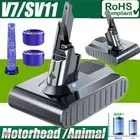 Battery For Dyson V7 SV11 Motorhead V7 Animal Fluffy 238386-10 & Pre/Post Filter