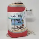 Tree Anchored Lounge Hammock Indoor Outdoor Red Gray Yellow White 79x39" NEW!