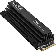 Crucial T705 with Heatsink 1TB 3D NAND NVMe PCIe 5.0 M.2 SSD up to 13,600MB/s CT1000T705SSD5-JP