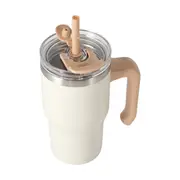 600ml Cream Tumbler with Handle
