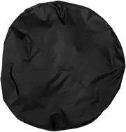 Small Round Patio Table Cover Waterproof Cooler Table Protector Oxford Cloth Outdoor Furniture Cover for Barbecue