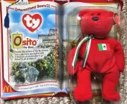 Ty Beanie Baby Osito Bear 1999 - McDonald's Exclusive