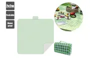 Large 2x2m Camping Picnic Rug Mat Packable Thickened Fabric Blanket Waterproof