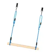Pull up Rings Adjustable Strap Nonslip Gymnastics Bar for Gym Yard Indoor