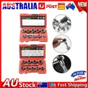 Professional Grade 12 Piece Bolt Extractor Socket Set Nut Remover Drive