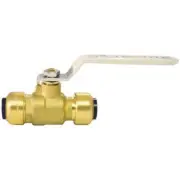 Tectite FSBBV12 1/2 in. Brass Push-to-Connect Ball Valve