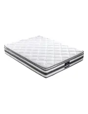 [Giselle Bedding] Bonnell Pillow Top Foam Queen Size Mattress 21cm in White