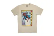 Spider-Man Unisex Adult Japanese T-Shirt (Sand) - UTRO10226
