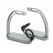 Shires SS Fillis Peacock Stirrup Irons