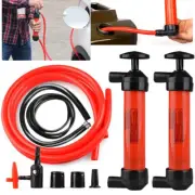 Manual Oil Pump Siphon Oil Gas Pump Portable Liquid Air Fuel Fluid ToolེTransfer