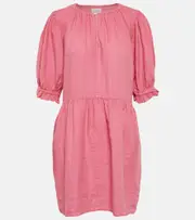 [Velvet] Velvet Kailani linen minidress AU 16 pink