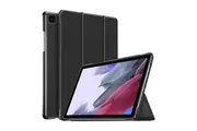 For Samsung Galaxy Tab A7 Lite Cover, Tab SM-T220 / SM-T225 8.7 2021 Case Folio Leather Smart Magnetic Flip Stand Case Cover (Black)