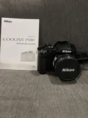 Nikon COOLPIX P100 10.3MP Digital Camera - Black