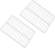 2 Pcs Upgraded 316067902 Oven Rack Replacement for Frigidaire Stove Oven Parts, 316069800 Range Wire Rack for Kenmore Stove Parts 304 Stainless Steel Oven Rack Frigidaire Oven Accessories Rack-Flat