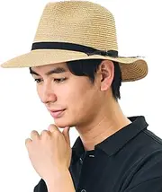 [CA4LA] Kashira ZKN02540 Men's Medium Folding Hat, Washable, Foldable, Daily, Spring/Summer, Foldable, Casual, Simple, Ribbon, Cotton, Size Adjustable,