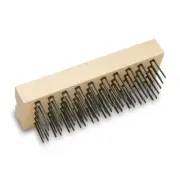 Malish Brush Company SSGBB-011 Replacement Black Flat Wire Brush