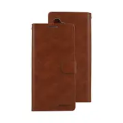 Goospery Bluemoon Diary for Galaxy S21 Ultra - Brown