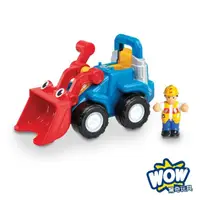 在飛比找momo購物網優惠-【英國驚奇玩具 WOW Toys】小山貓推土機 盧可