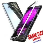 For Samsung Galaxy Note 9 Magnetic Adsorption Full Two Side Tempered Glass Cover